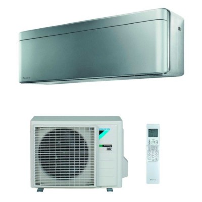 CLIMATIZZATORE DAIKIN STYLISH TOTAL SILVER MONOSPLIT 9000 BTU FTXA25BS