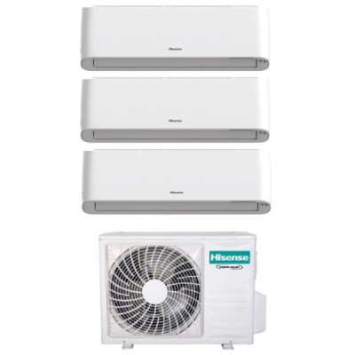 CLIMATIZZATORE HISENSE ENERGY PRO PLUS TRIAL SPLIT 9000+9000+9000+3AMW52U4RJA R-32  WI-FI 