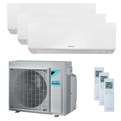 CLIMATIZZATORE DAIKIN PERFERA FTXM/R TRIALSPLIT 12000+12000+12000+3MXM68M/N R-32 WI-FI