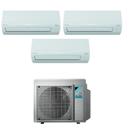 CLIMATIZZATORE DAIKIN SIESTA TRIAL SPLIT 9000+9000+9000+3AMXF52A INVERTER R-32