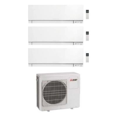 CLIMATIZZATORE MITSUBISHI KIRIGAMINE ZEN TRIAL SPLIT 9000+12000+12000+MXZ-3F68VF R-32 WI-FI