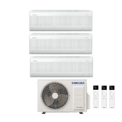 CLIMATIZZATORE SAMSUNG WINDFREE AVANT S2 TRIALSPLIT 7000+7000+12000+AJ068TXJ INVERTER R32 WI-FI 