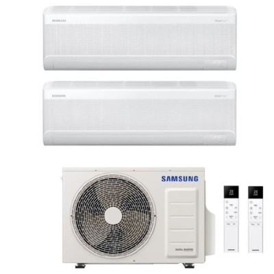 CLIMATIZZATORE SAMSUNG WINDFREE ELITE S2 DUALSPLIT 7000+7000+AJ040TXJ INVERTER R-32 WI-FI