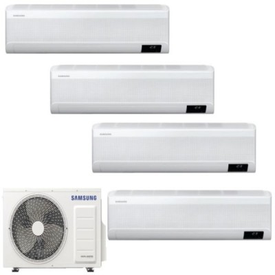 CLIMATIZZATORE SAMSUNG WINDFREE ELITE QUADRI SPLIT 9000+9000+12000+12000+AJ080TXJ4KG R-32 WI-FI