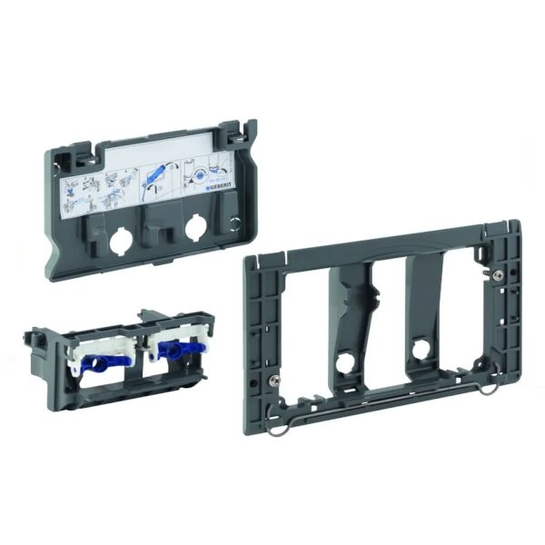 Set Di 4 Aste Di Scarico Per Piastre Geberit Twinline - Ricambio Parte 240 074 00, Materiale ABS, 135x7 Mm