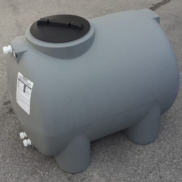 Serbatoio Acqua Potabile 300 Litri In Polietilene - Diametro 50cm, Made In Italy - Foto 5