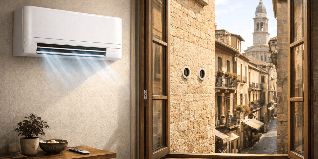 Argo Apollo 12HP: climatizzatore senza unità esterna per case e centri storici