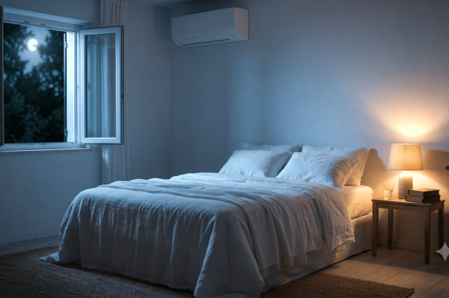 Caldo e sonno: come climatizzare la camera da letto senza rischiare la salute